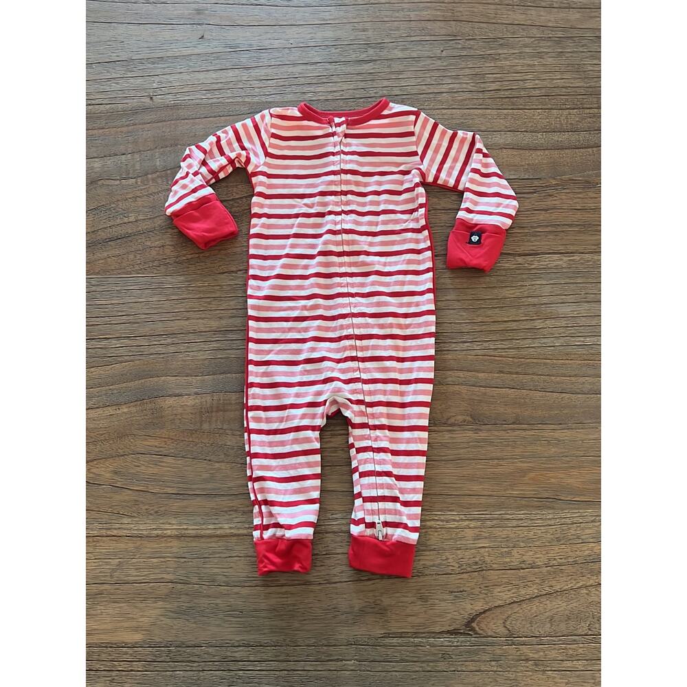 Sweet bamboo zip romper 0-3m